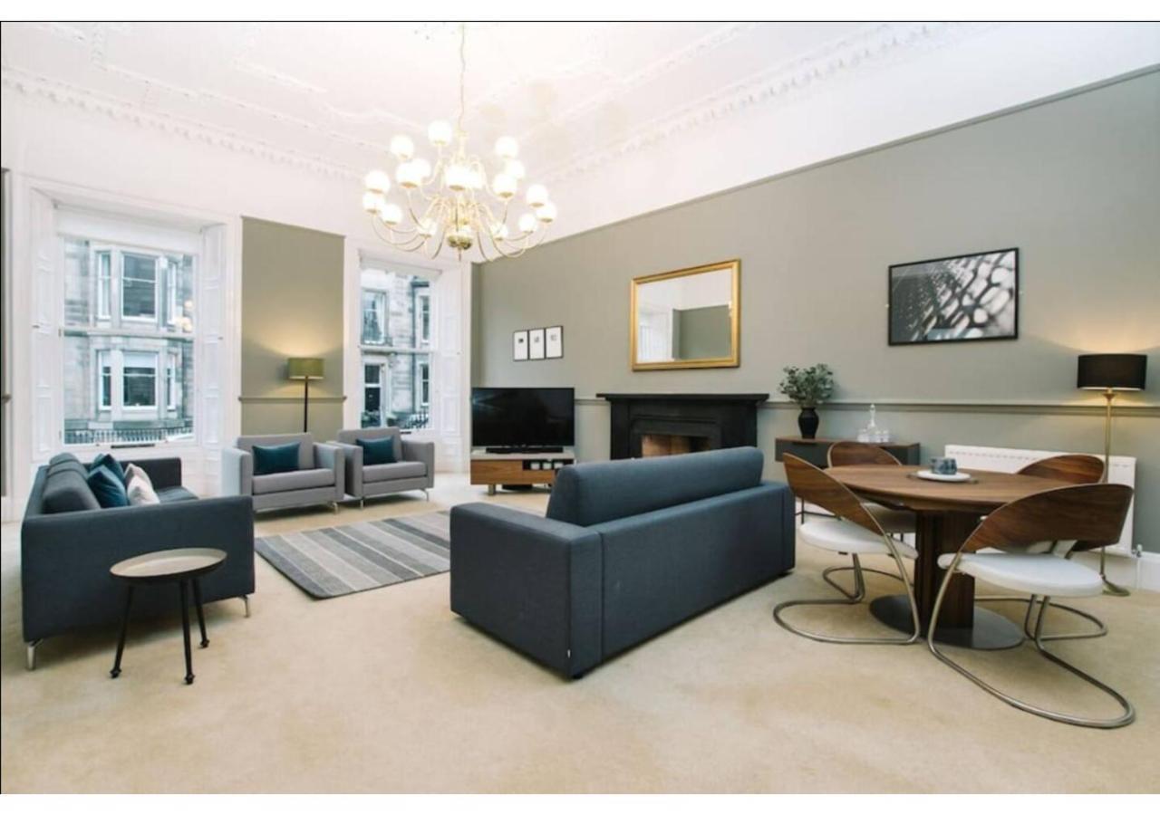Joivy Palmerston Place Residence - Luxury City Centre Apt With Private Parking Эдинбург Экстерьер фото